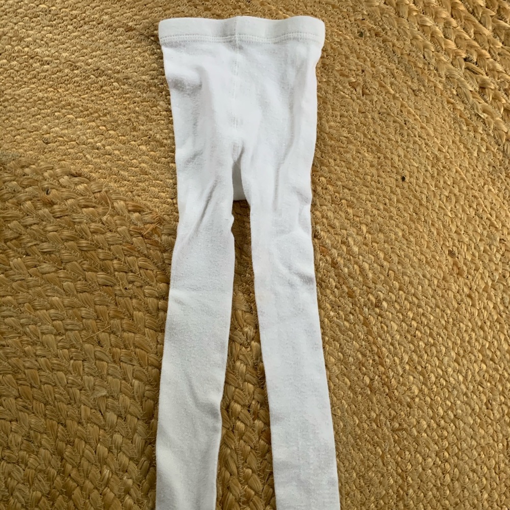 Cotton sweater footless tights, 2-4
